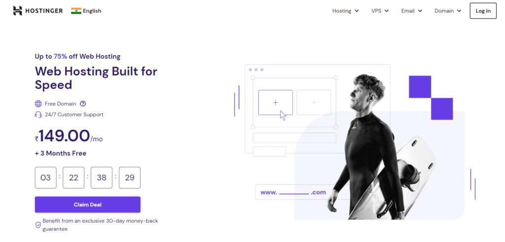 Hostinger.com/.in