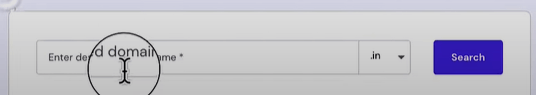 Enter you Domain name Enter you Domain name