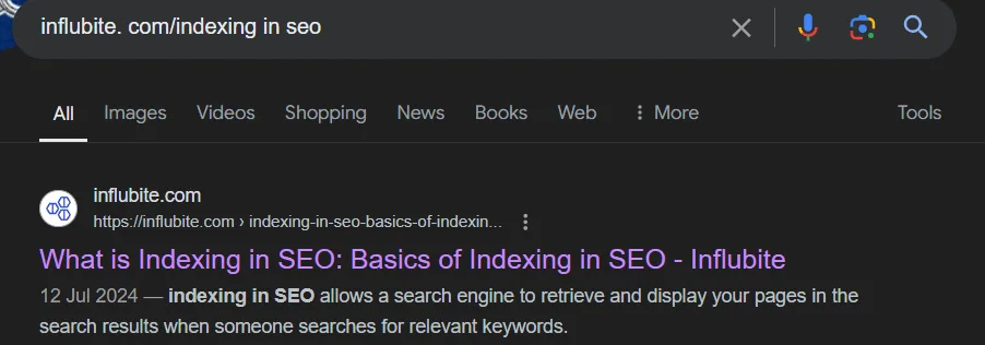indexing in seo