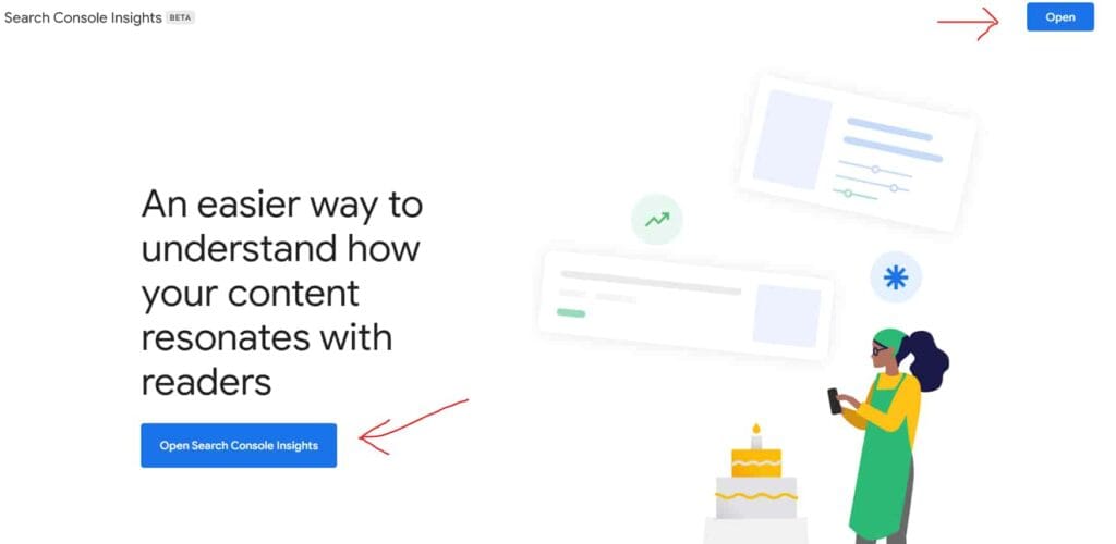 search console insights beta